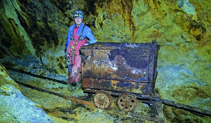 Young researcher reveals the secrets of ore industry in Mid Wales